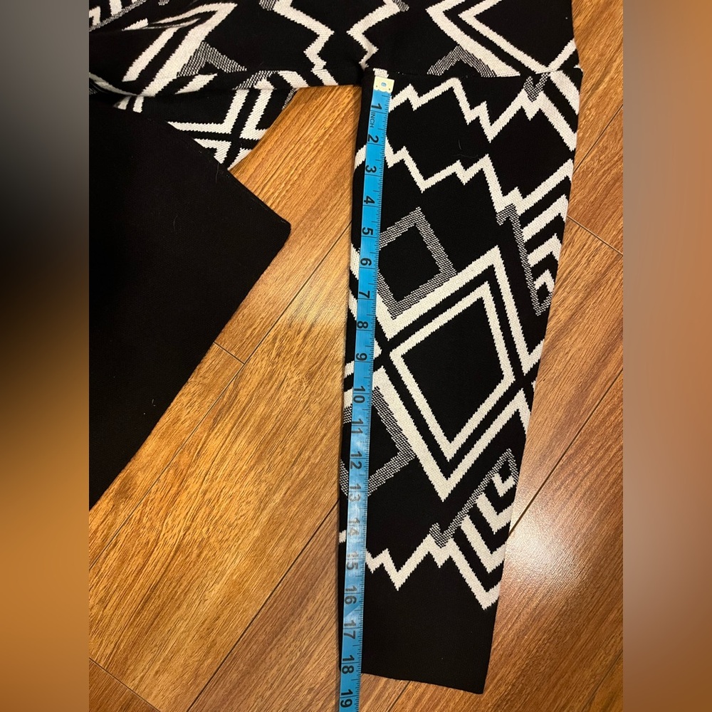 Sioni Southwest Patterned Opened Front Cardigan. … - image 6